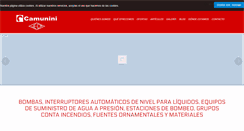Desktop Screenshot of camunini.com